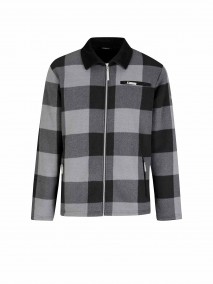 STØRVIK Houthakkers Fleece Vest (Lumberjack) Grijs LONDON