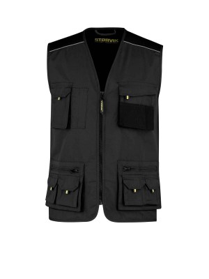 Zomer Werk Bodywarmer Zwart - S-3XL - PILAR
