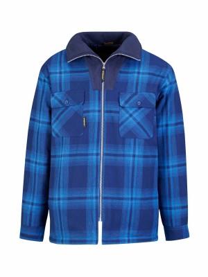 STØRVIK Vancouver Thermoblouse Fleece Kraag - Winddicht - Blauw