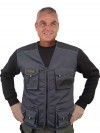 Zomer Werk Bodywarmer Antraciet Grijs - S-3XL - PILAR