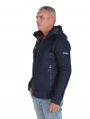 Gebreid Vest Heren Borgvoering Donkerblauw - M-4XL - TORRE