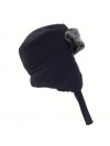 FLEECE MUTS MET OORFLAPPEN DAMES antraciet - Breznjev