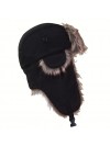 MUTS OORFLAPPEN BONTVOERING DAMES zwart - Moscow