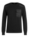 Commandotrui Acryl / Wol Zwart - M-2XL - DAMPIER