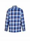 STØRVIK Flanellen Blouse Geruwd Katoen Heren Blauw blok - DAWSON 5.10