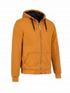 STØRVIK Sweatvest Heren Teddy Voering Oker Geel - S-6XL - KENNY