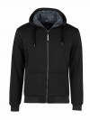 STØRVIK Sweatvest Heren Teddy Voering Zwart - Kenny