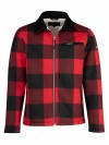 Houthakkers Fleece Vest (Lumberjack) Rood- M-6XL- LONDON