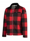 Houthakkers Fleece Vest (Lumberjack) Rood- M-6XL- LONDON