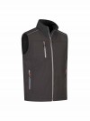 STØRVIK Romme Softshell Bodywarmer Winddicht 4 seizoenen Heren - Zwart