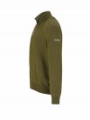STØRVIK Pullover Heren - Fijn Gebreid - Olijfgroen - Rune