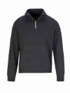 STØRVIK Pullover Heren - Fijn Gebreid - Zwart - Rune