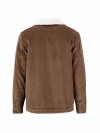 STØRVIK Corduroy Teddy Winterjas Heren Taupe - S-6XL - CALGARY