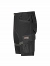 STØRVIK 4Way Stretch Korte Werkbroek Zwart - Stijn