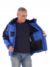 Storvik Softshell Werkjas Padded Blauw - Ton