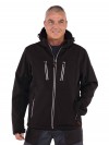 Softshell Werkjas Winter - Zwart - Storvik - Clive