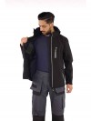 Softshell Werkjas Zwart - Bill