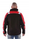 Storvik Softshell Werkjas zwart met rood - Glenn