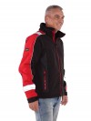 Storvik Softshell Werkjas zwart met rood - Glenn