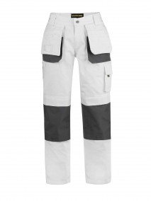 STØRVIK Schilders Werkbroek Wit - XS-3XL - DAVID