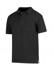 Polo Shirt Heren - Katoen - Zwart - Hastings 