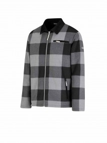 STØRVIK Houthakkers Fleece Vest (Lumberjack) Grijs LONDON