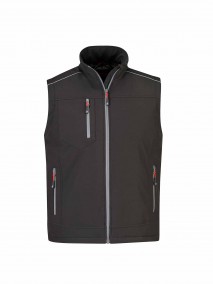 STØRVIK Romme Softshell Bodywarmer Winddicht 4 seizoenen Heren - Zwart