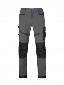 STØRVIK 4Way Stretch Werkbroek Antraciet - Stef