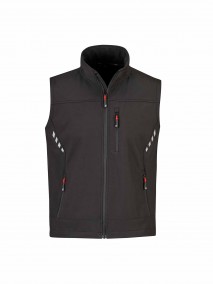 STØRVIK Troms Softshell Bodywarmer Winddicht 4 seizoenen Heren - Zwart
