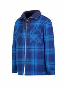 STØRVIK Vancouver Thermoblouse Fleece Kraag - Winddicht - Blauw