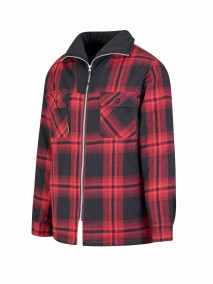 STØRVIK Vancouver Thermoblouse Fleece Kraag - Winddicht - Rood