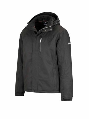 Parka Werkjas - Werk Regenjas - Winterjas Zwart - S-4XL - Dirk