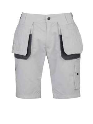 STØRVIK Korte Schilders Werkbroek Short Wit - XS-3XL - JOB