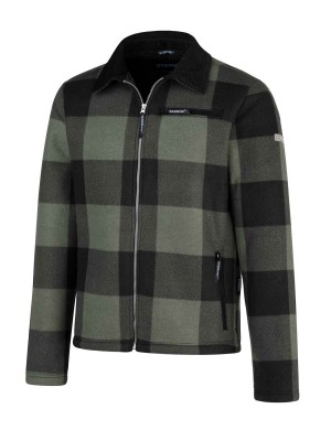 Houthakkers Fleece Vest (Lumberjack) Groen - M-3XL- LONDON