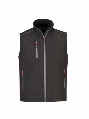 STØRVIK Romme Softshell Bodywarmer Winddicht 4 seizoenen Heren - Zwart