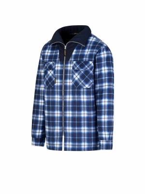 STØRVIK Stanley Thermo Fleece Vest / Houthakkers Jas - Donkerblauw