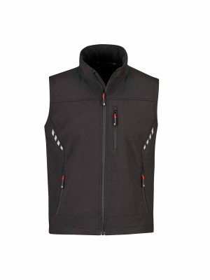 STØRVIK Troms Softshell Bodywarmer Winddicht 4 seizoenen Heren - Zwart