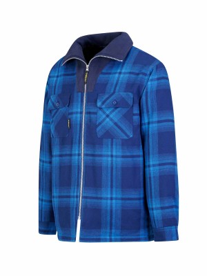 STØRVIK Vancouver Thermoblouse Fleece Kraag - Winddicht - Blauw