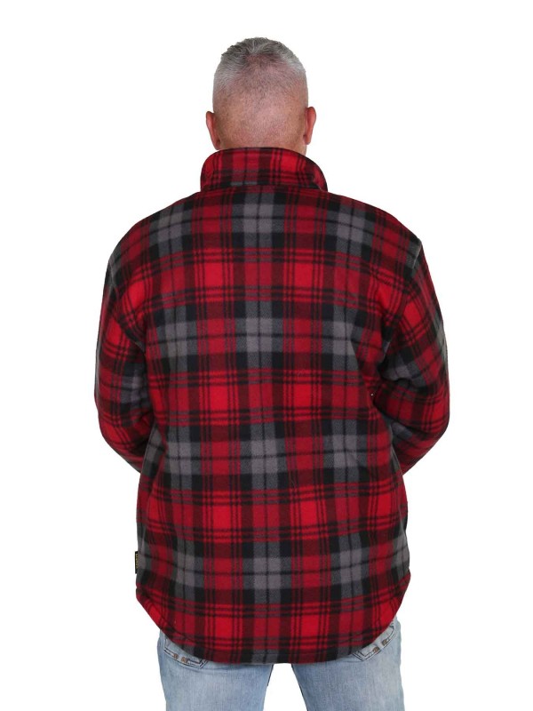 STØRVIK Thermoblouse Zeer warm Rood - M-3XL - OTTOWA