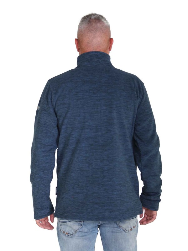 STØRVIK Fleece Vest Heren 4 seizoenen Donkerblauw - M-4XL - KARL