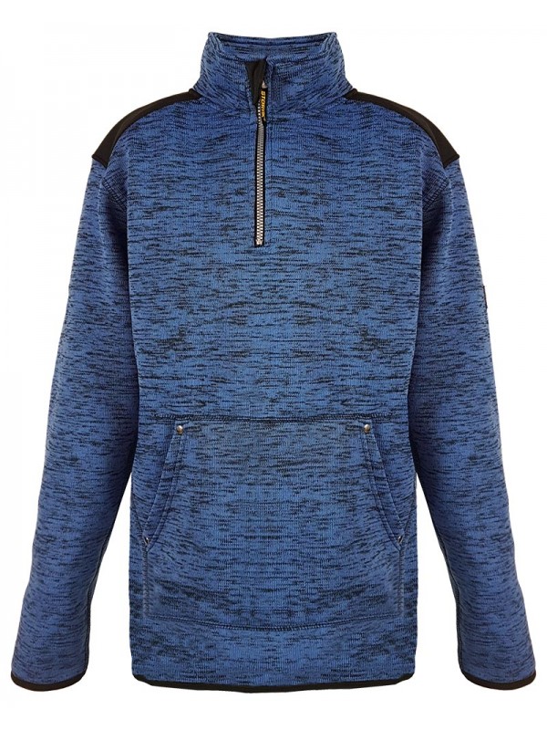 Vrijwillig Afgrond ik ben ziek Werktrui gebreid blauw kopen? - Storvik.nl - €45,00