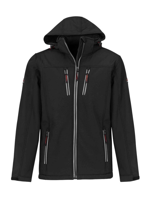 Softshell Werkjas Winter - Zwart - Storvik - Clive
