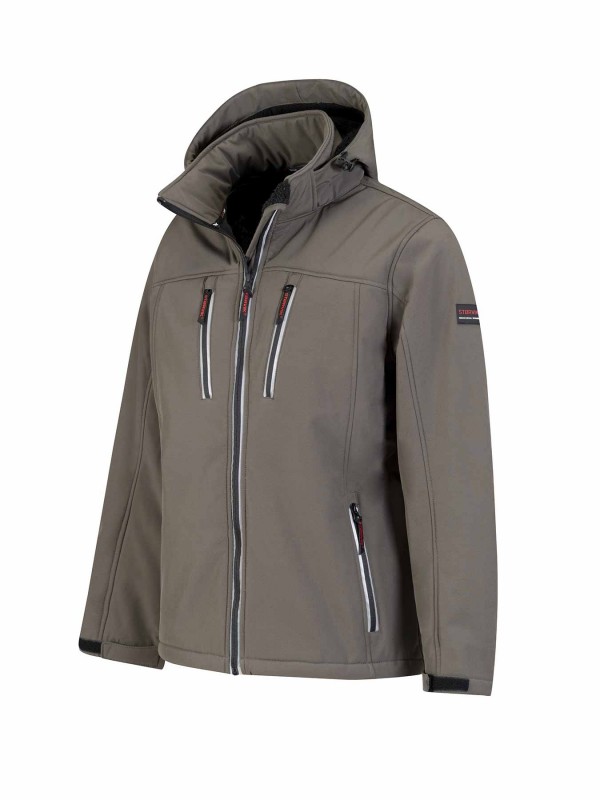 STØRVIK Softshell Winter Werkjas Olijfgroen - CLIVE 