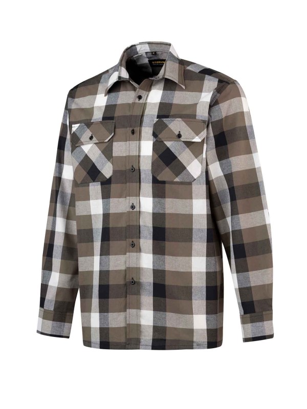 Groen blouse heren top
