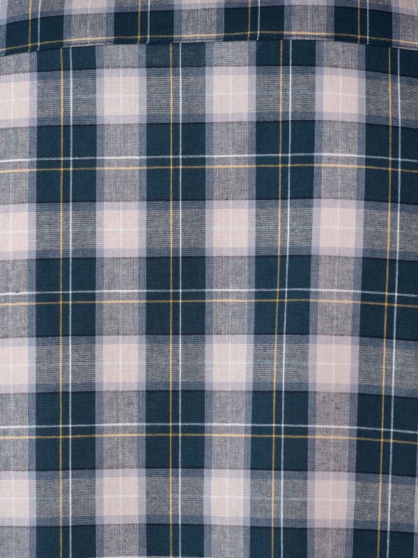 Werkblouse Korte Mouw Heren D2.1 Blauw / Geel - M-4XL - FARSUND