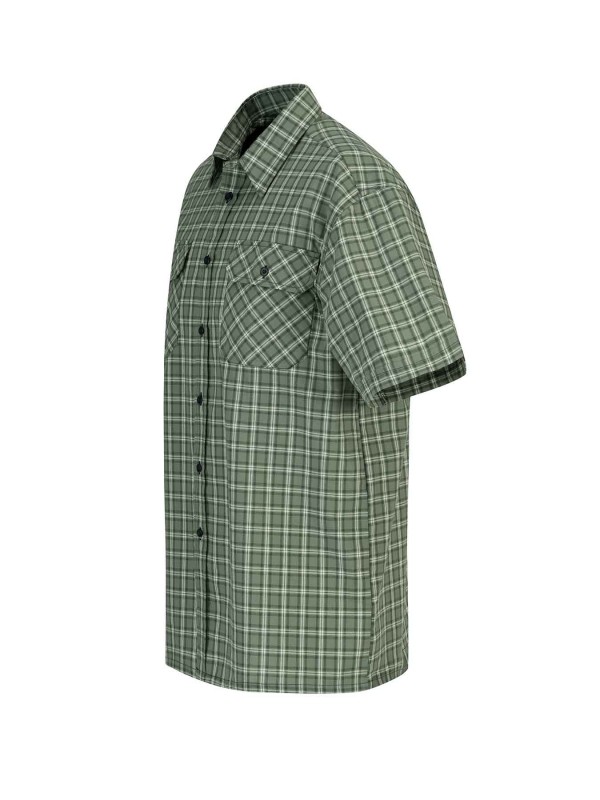 STØRVIK Farsund Katoenen Werkhemd Heren - Houthakkersblouse - Olijfgroen 0520-3.4OR