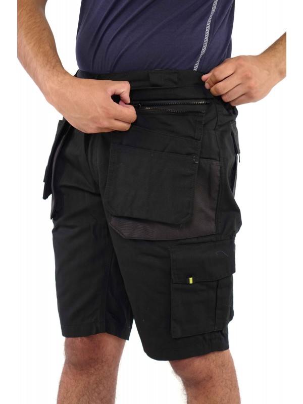 STØRVIK Korte Werkbroek Short Zwart - XS-3XL - JOB