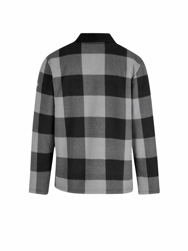 STØRVIK Houthakkers Fleece Vest (Lumberjack) Grijs LONDON