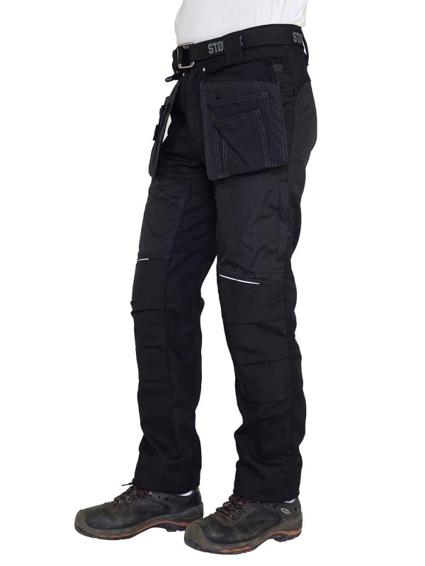 STØRVIK WERKBROEK zwart - MARC