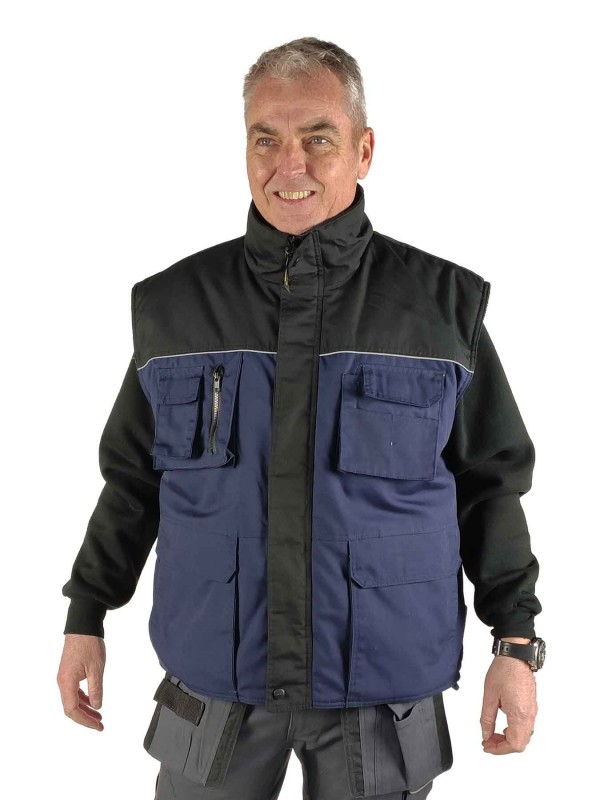 STØRVIK Werk Bodywarmer Donkerblauw - S-3XL - MARCUS